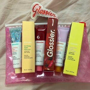 Glossier balm dotcom trio